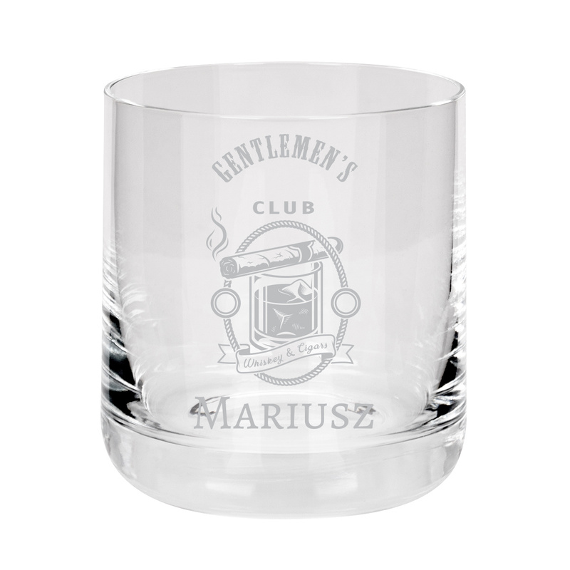 Szklanka do whisky z grawerunkiem 285 ml