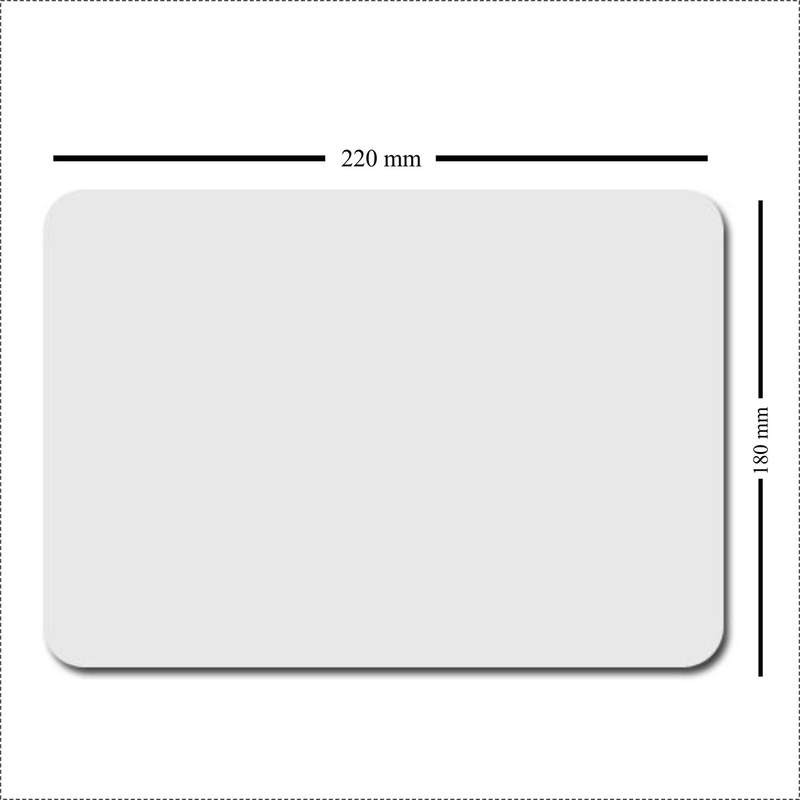 Personalizowana podkładka pod myszkę z motywem sportowym – 22 × 18 cm
