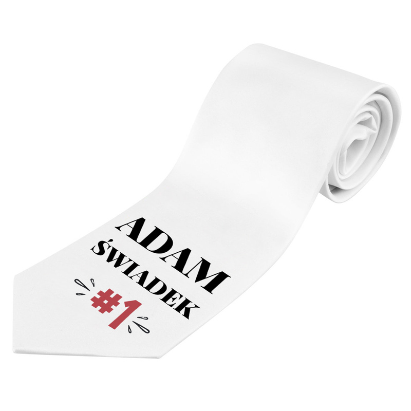 Personalizowane krawaty na wieczór kawalerski – dla Pana Młodego i Świadka