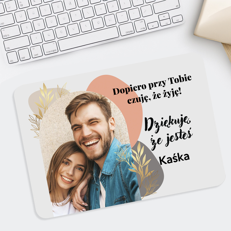 Podkładka pod mysz z Twoją personalizacją Miłosne 