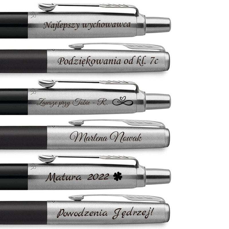 Zestaw dla nauczyciela Parker Jotter Special czarny z grawerem